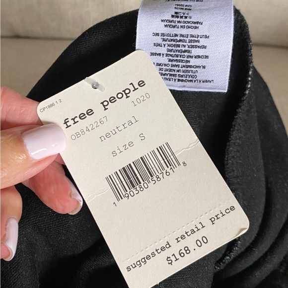 Free People What Goes Around One Piece Jumpsuit NWT Size S - Picture 14 of 16